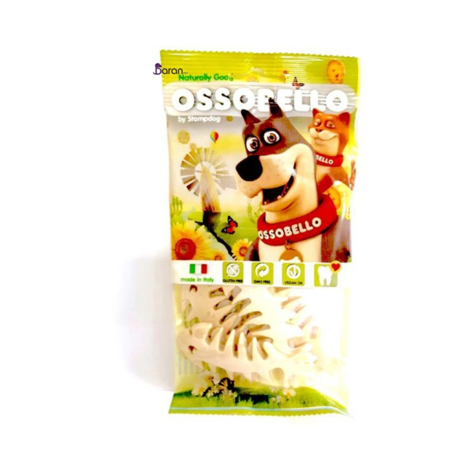 اسنک سگ اسوبلو حاوی ماهی و شیر