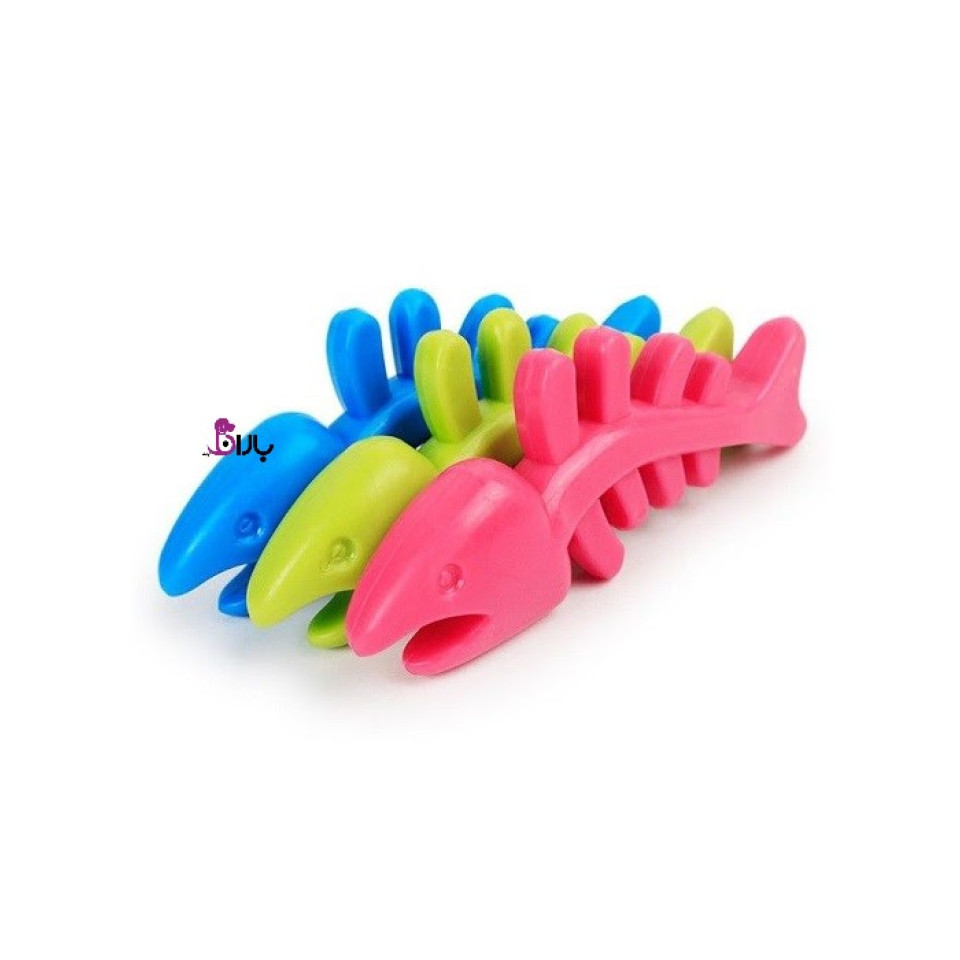 اسباب بازی دندانی سگ مدل ماهی